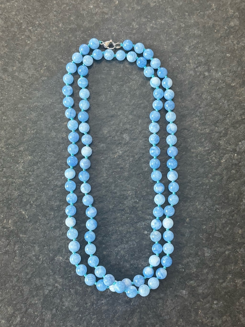 NWOT Tuckernuck Blue Jade Necklace